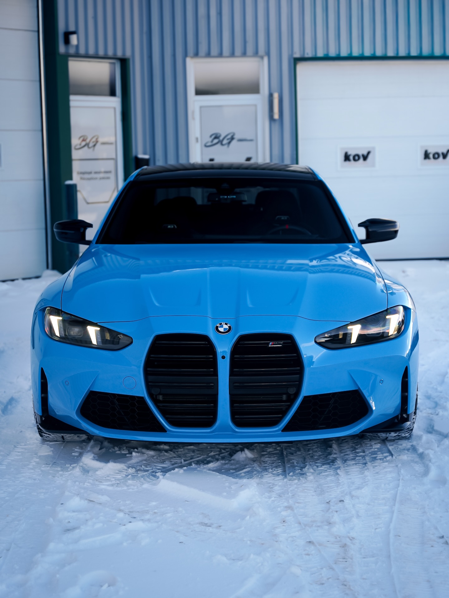BMW M3 Competition, Blue
